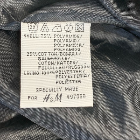 HENNES by H&M Women's Size L Black Lightweight Hooded Jacket. - Picture 11 of 13